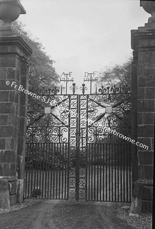 FRENCHPARK  THE HOUSE  ENTRANCE GATES